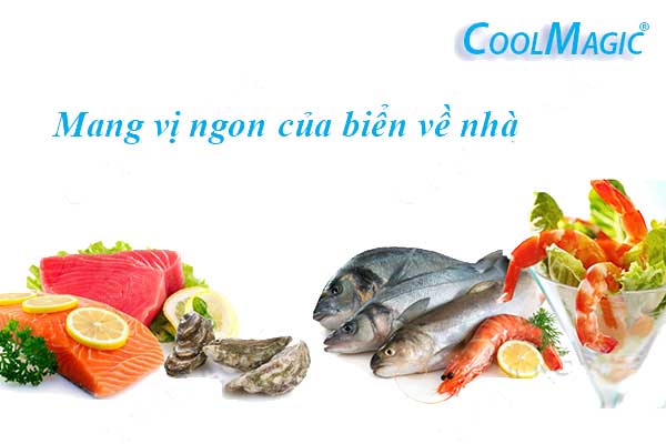 vận chuyển lạnh hải sản với đá gel